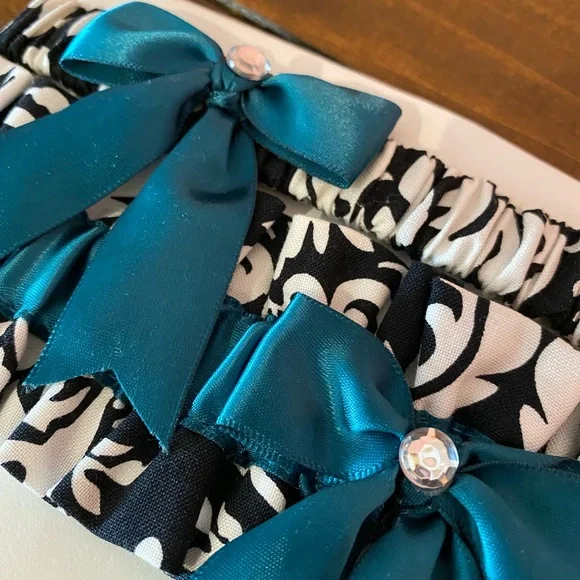 Bridal Garter Set - custom made - Picture 2 of 4